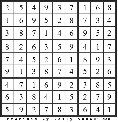 Daily Sudoku