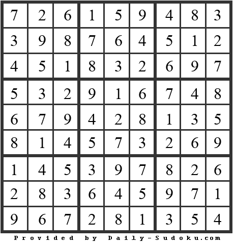Daily Sudoku