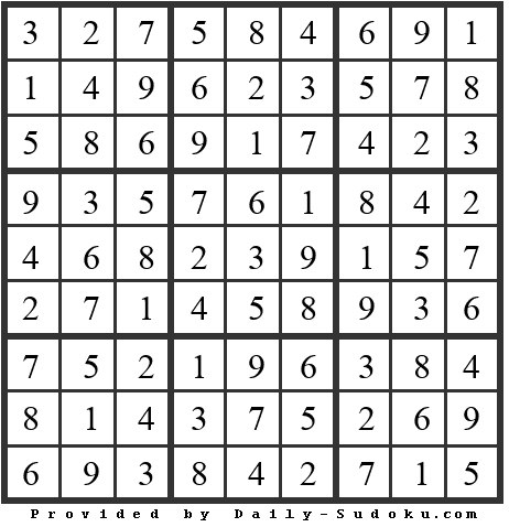 Daily Sudoku