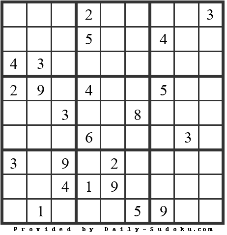 Daily Sudoku