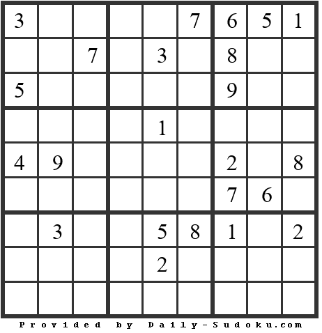 Daily Sudoku