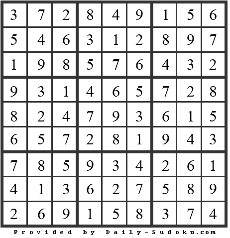 Daily Sudoku
