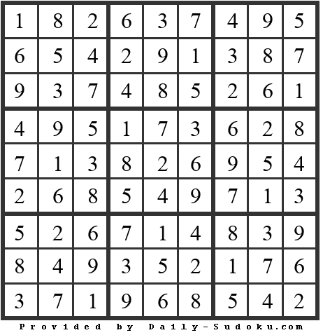 Daily Sudoku