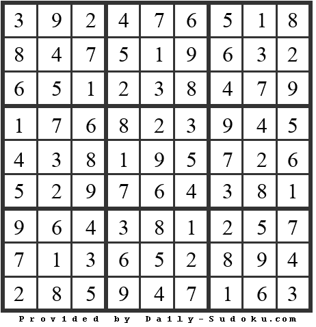 Daily Sudoku