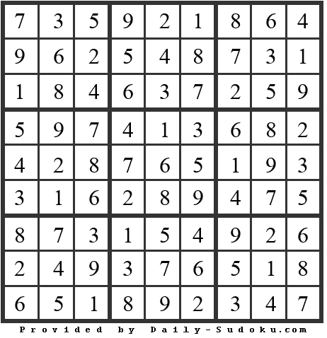 Daily Sudoku