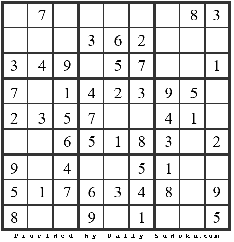 Daily Sudoku