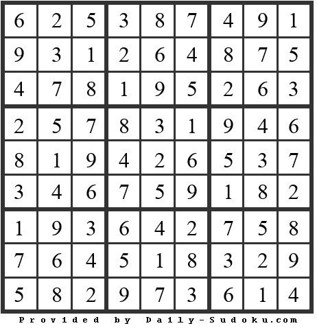 Daily Sudoku