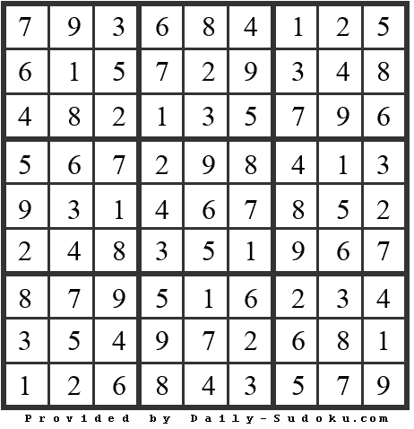 Daily Sudoku