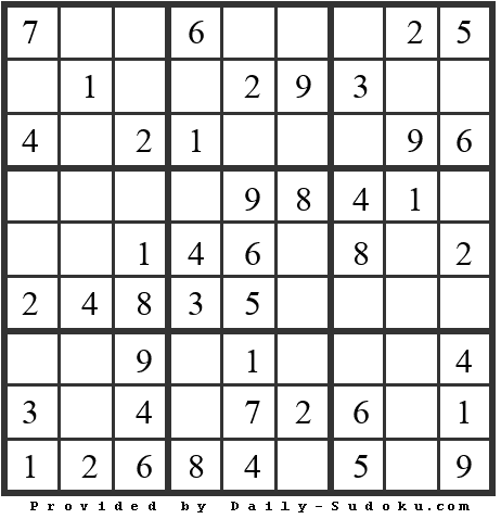 Daily Sudoku