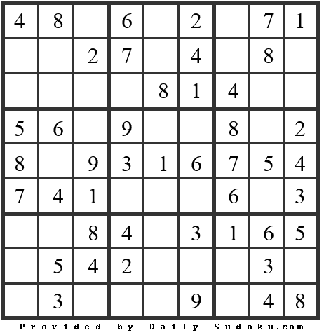 Daily Sudoku