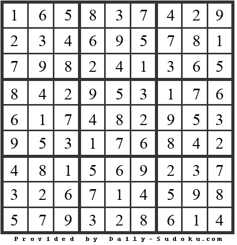 Daily Sudoku