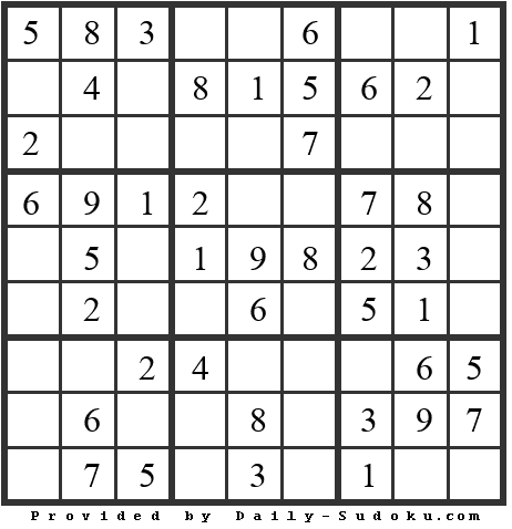 Daily Sudoku