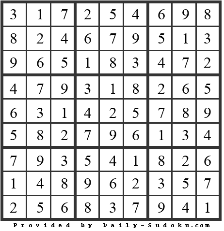 Daily Sudoku
