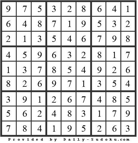 Daily Sudoku