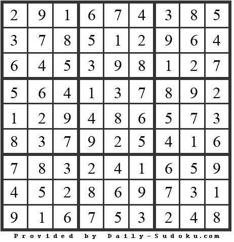 Daily Sudoku