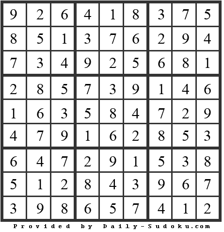 Daily Sudoku