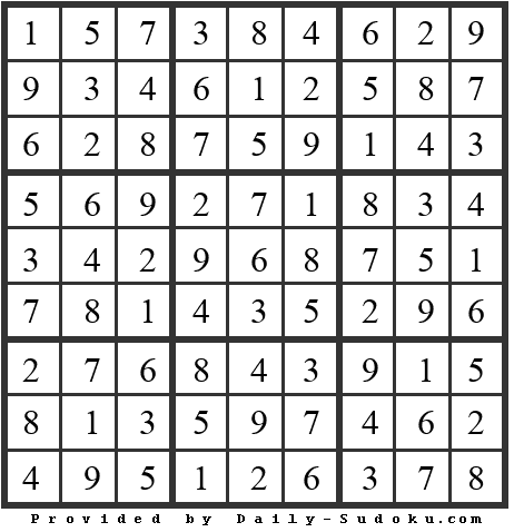 Daily Sudoku