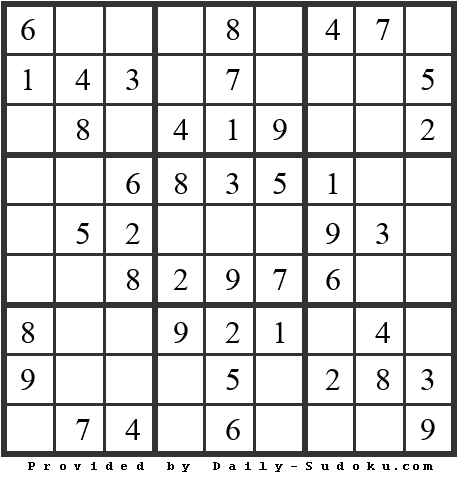 Daily Sudoku