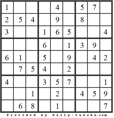 Daily Sudoku