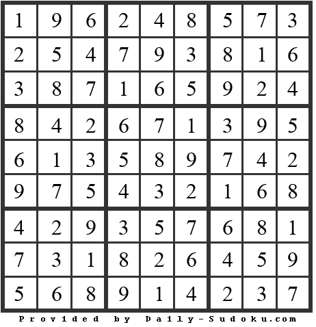Daily Sudoku