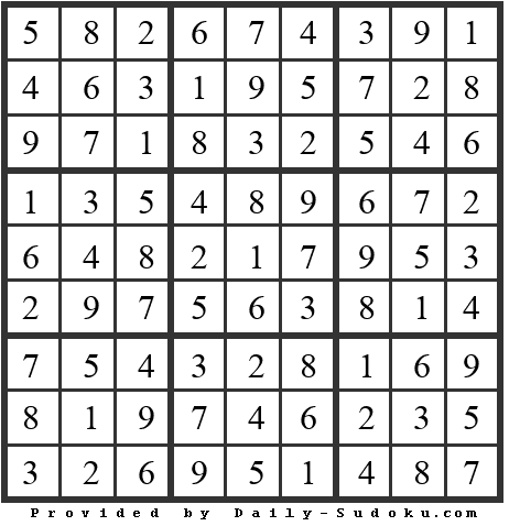 Daily Sudoku