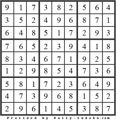 Daily Sudoku