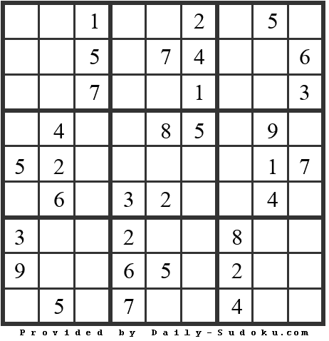 Daily Sudoku