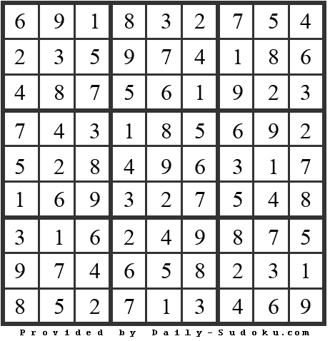 Daily Sudoku