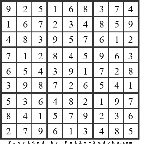 Daily Sudoku