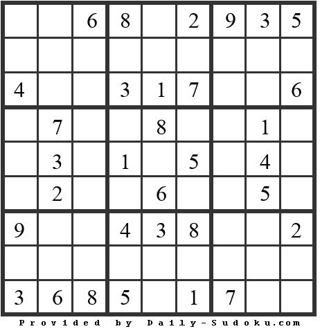 Daily Sudoku