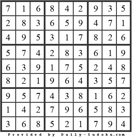 Daily Sudoku