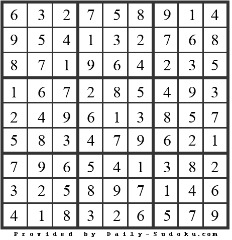 Daily Sudoku