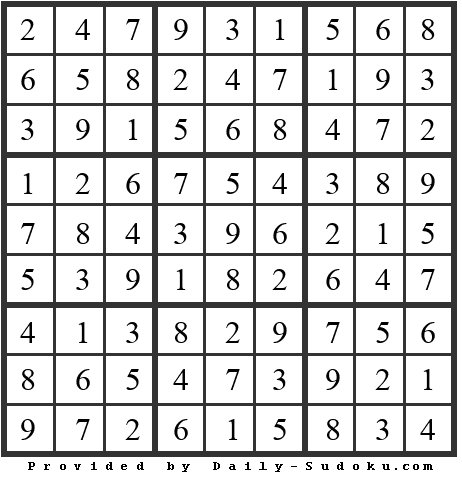 Daily Sudoku
