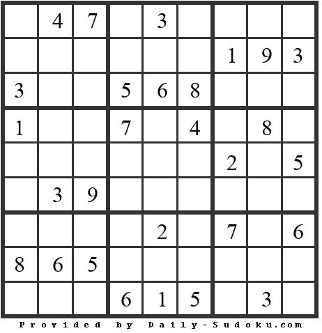 Daily Sudoku