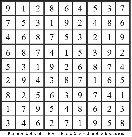 Daily Sudoku
