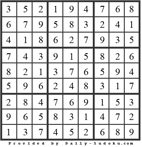 Daily Sudoku