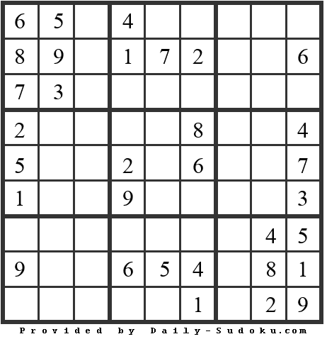 Daily Sudoku