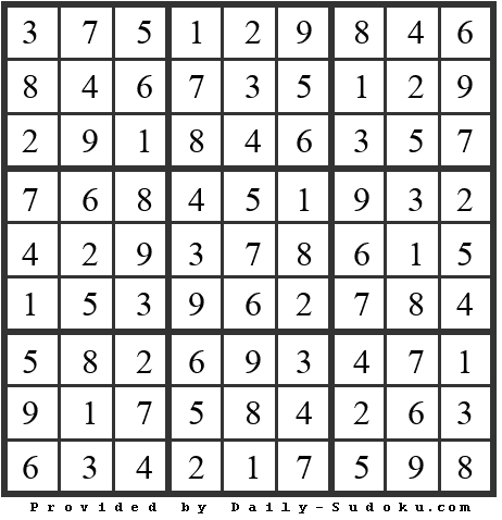 Daily Sudoku