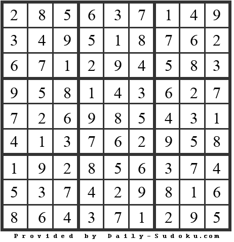 Daily Sudoku