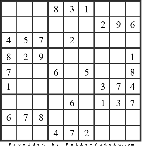 Daily Sudoku