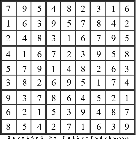 Daily Sudoku