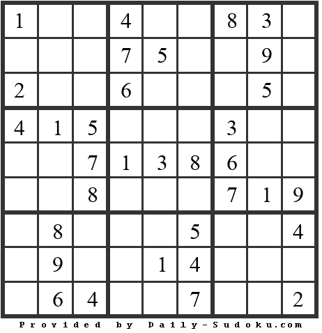Daily Sudoku