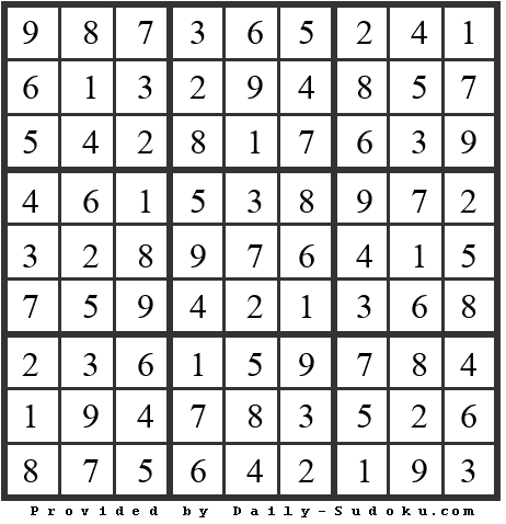 Daily Sudoku
