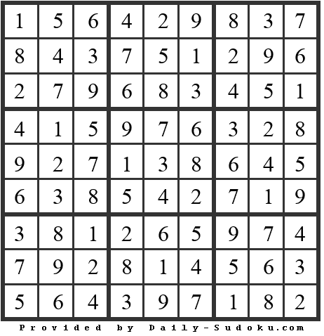 Daily Sudoku