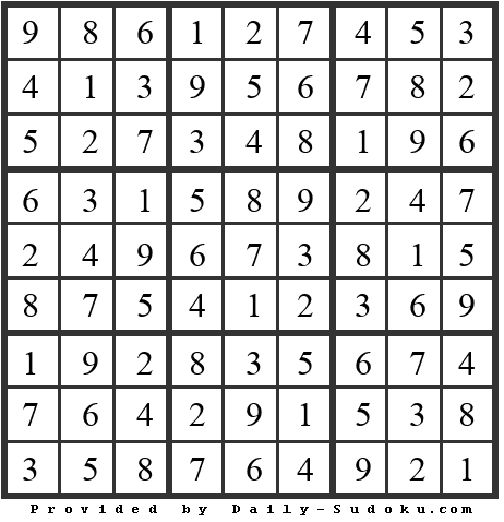 Daily Sudoku