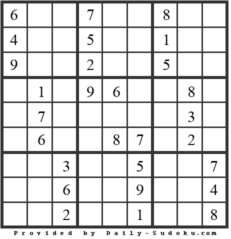 Daily Sudoku