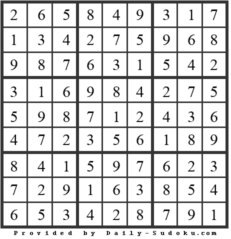 Daily Sudoku
