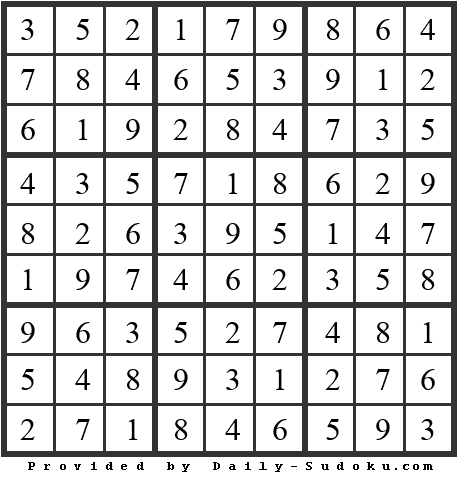 Daily Sudoku