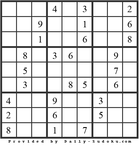 Daily Sudoku