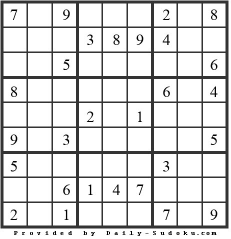 Daily Sudoku